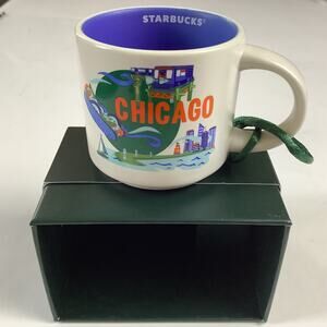 Starbucks CHICAGO Discovery Series 2 ounce Ornament - NIB